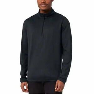 32 Degrees Heat Men’s Quarter Zip Stretch Comfort Pullover - Gray - Large